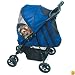 Pet Gear Happy Trails 30-Pound-Capacity Pet Stroller, Medium, Cobalt Blue