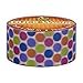 Duck Brand Washi Crafting Tape, 0.75-Inch by 240-Inch Roll, Single Roll, Multi Dots (282680-S)