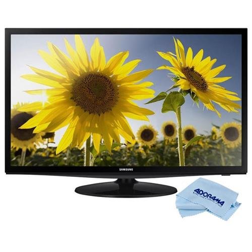 Samsung UN28H4000 28" Class HD LED HDTV, 120 Clear Motion Rate, - Bundle With Adorama Microfiber Cleaning Cloth