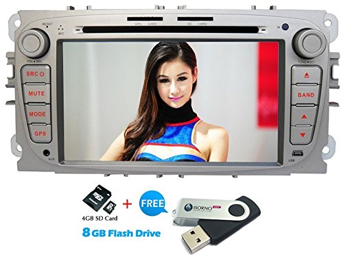 examen Autoradio pour Ford Galaxy avec GPS - 7 pouces, GPS, FM/AM/Radio,2 Din, convient pour 2010-2012 année, Bluetooth Annuaire téléphonique, Can bus, Support iPod