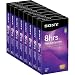 Sony 8T160VR 8Hrs VHS Cassettes 160 Minute  (8-Pack)
