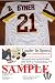Earnest Byner Autographed Jersey - Washington Redskins