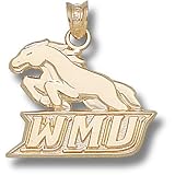 Western Michigan University WMU Bronco 5/8 Pendant (14kt)