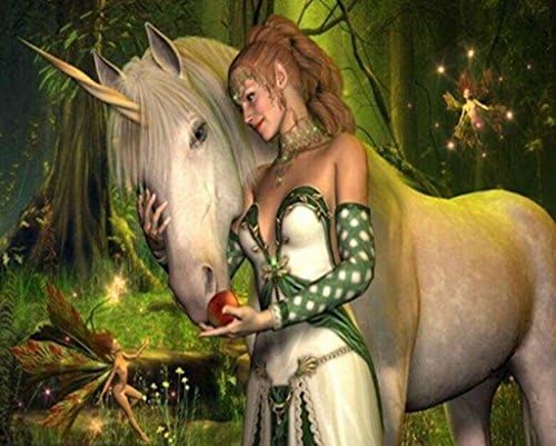 Paint By Number 16" X 20" Kit (Unframed-UnBox) Unicorn