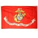Outdoor Living : United States Marine Corps Flag (3' x 5', 100% Polyester)