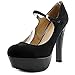 G by Guess Women's Varika2 Platform Pump (Black, 10)