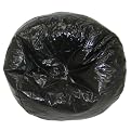 Kids' Vinyl Beanbag - Black