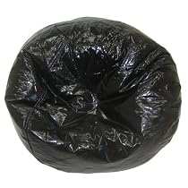 Comfort Research 88 Beanbag, Black Vinyl