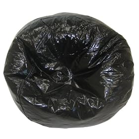 Comfort Research 88 Beanbag, Black Vinyl