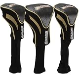 NHL Anaheim Ducks 3-Pack Contour Fit Headcovers - Black