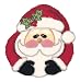 Santa Shaped Latch Hook Rug Kit