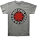 Red Hot Chili Peppers Men's Asterisk Circle T-shirt X-Large Grey