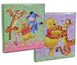 Disney Winnie The Pooh and Friends stationery binder - 3 ring binder with interior pocket and clip