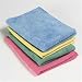 from Get It Bought Pack Of 4 Coloured Microfibre Cloths