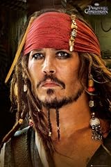 Pirates of the Caribbean 4 Stranger Tides Red Banadana Maxi Poster 61x91.5cm