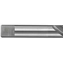 Cleveland 2513 Cobalt Steel Long Length Drill Bit, Gold Oxide Finish, Round Shank with Tang, 118 Degree Notched Point