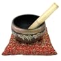 Bol chantant la m�ditation bouddhiste en laiton d'instrument de musique