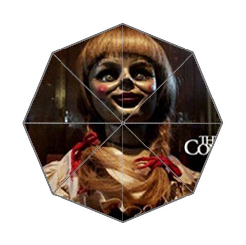 Generic Umbrella Annabelle The Doll Foldable Umbrella Windproof Travel Umbrella