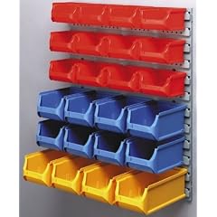 Makuba 457130 Wandplatte Endless mit 24 Sichtlagerk�sten ProfiPlus