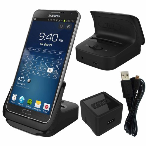 RND Dock and 2nd Battery Charger for Samsung Galaxy Note 3 with Dock mode without or