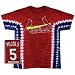 St Louis Cardinals - Albert Pujols #5 Tie Dye T-Shirt - Large