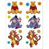 Pooh and Friends Tattoos 2 Sheets