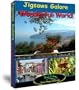Jigsaws Galore Wonderful World Puzzle Game for Windows; Breathtaking Scenery From Around the World, Flowers, Wildlife, Buildings, Food and Scenes From Various Aspects of Human Life