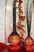 Asiatische Lampe 140 cm orange gross 002