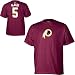 Washington Redskins Donovan McNabb Burguny Jersey T-ShirtX-Large