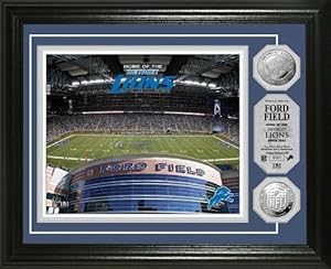 Ford Field 2013 Silver Coin Photo Mint