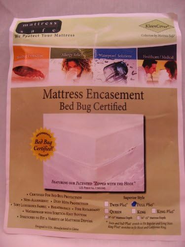 "BED BUG CERTIFIED" MATTRESS SAFE COVER (KING SIZE)