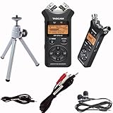Click for larger image and other views for Tascam DR07 mkii DR-07mkii Hand Held Digital Field Recorder w Earbuds Cables