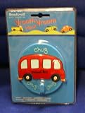 Vroom Vroom School Bus Nursery Coat Hook