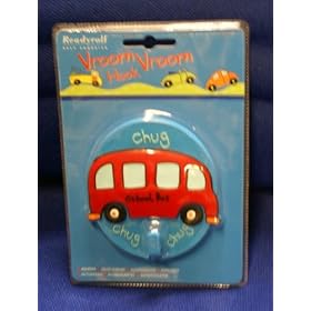 Vroom Vroom School Bus Nursery Coat Hook