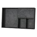 Faux Leather Valet Tray