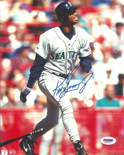 Ken Griffey, Jr. Autographed 8x10 Photo Seattle Mariners PSA/DNA #M72511