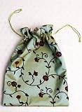 Green Decorative Bag - Gift Bag - Party Gift Bag - Jewelry Pouches - Decorative Accessory