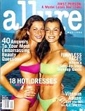 Allure Magazine - May 1998: Gisele & Aurelie Claudel Cover!
