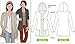 Style Arc Sewing Pattern - Heidi Cardigan (Sizes 18-30)