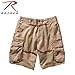 Rothco Vintage Paratrooper Cargo Shorts – Rugged Tactical Outdoor Hiking Camping Casual, Tri-Color Desert Camo, L