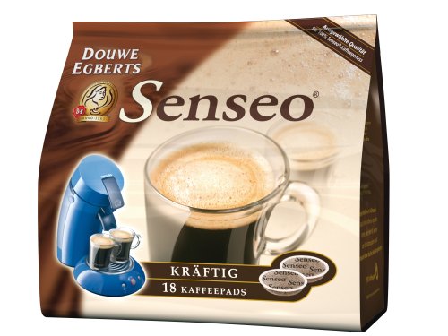 DOUWE EGBERTS Kräftige Röstung - Kaffee-Pads für Philips Senseo, 125 g