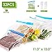 VICARKO Quart Vacuum Sealer Bags Zipper Bags for Food Saver and Storage, compatible with VICARKO Handheld Vacuum Sealer Model VK9939 | 11.0â€ * 10.2â€, 30-Pack, Medium