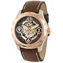 Stuhrling Original Men's 200.332S5K54 Lifestyle Nordic Skeleton Automatic Leather Strap Watch