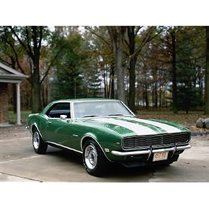 1968 Chevrolet Camaro Photographic Poster Print, 32x24