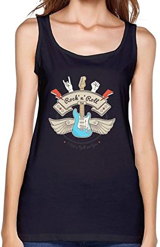 TopGD Custom Vintage Insignias With Guitar Tank Top For Women
