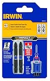 IRWIN 1903509 Impact Performance Series Double-Ended Screwdriver Power Bit, Number 2 Phillips and 8-