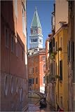 Produkt-Bild: Poster / Kunstdruck Looking along Rio di San Salvatore to Campanile di San Marco, San Marco distr...