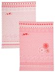 Geschirrtuch Emily rot - 2er Set - Tr...
