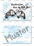 Eigenschaften Sheepworld / Sheepworld Pocketcard 71 Wunderschön, dass es Dich gibt 57081