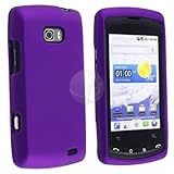 For LG Ally VS740 Phone Purple Hard Snap On Case Cover